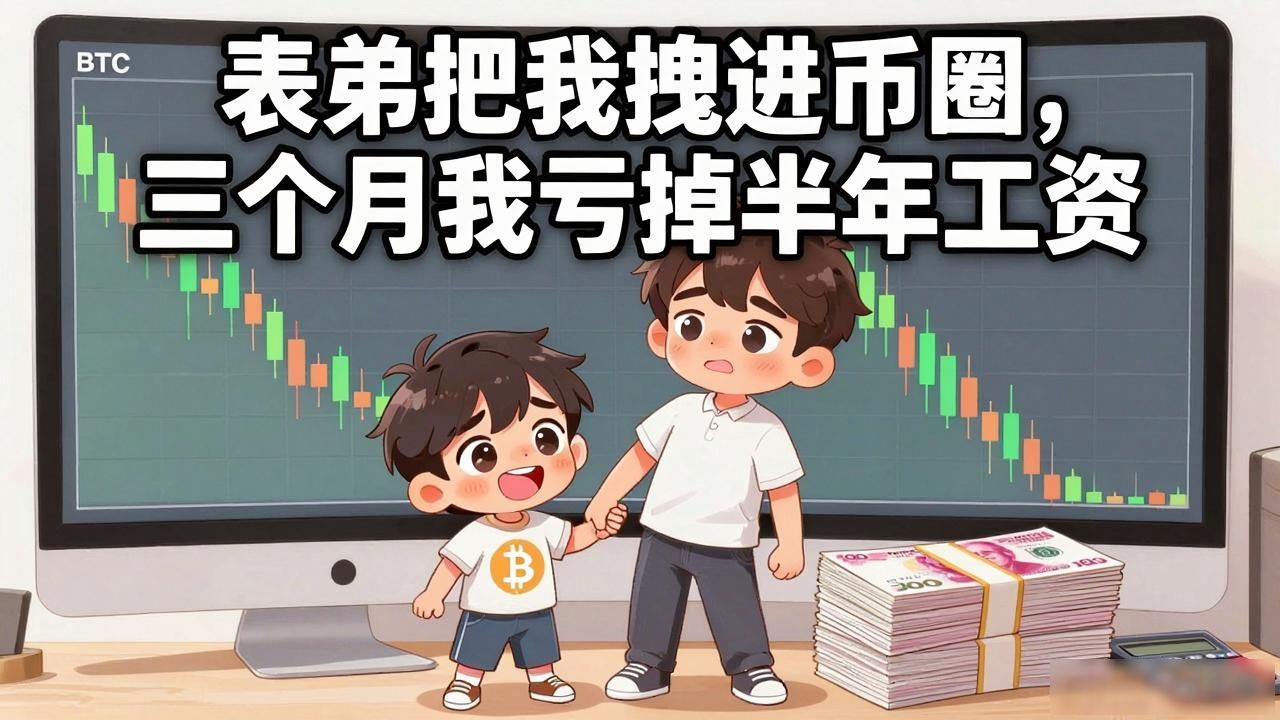 表弟把我拽进币圈，三个月我亏掉半年工资