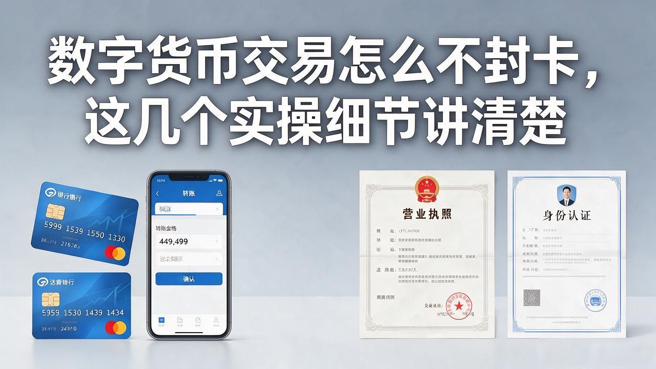数字货币交易怎么不封卡，这几个实操细节讲清楚
