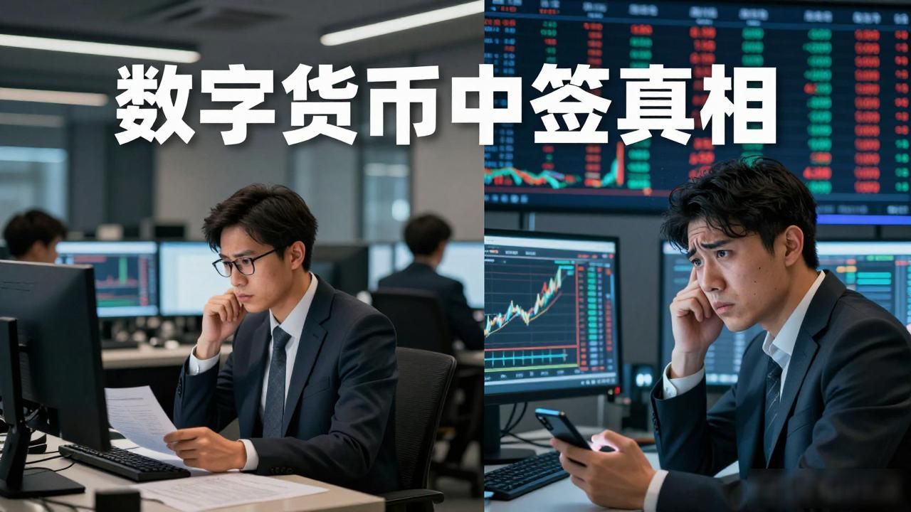 数字货币中签真相：别被画饼骗了，这3点必须看清
