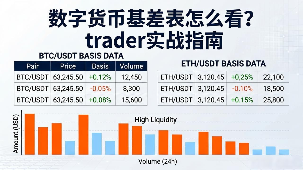 数字货币基差表怎么看？ trader实战指南