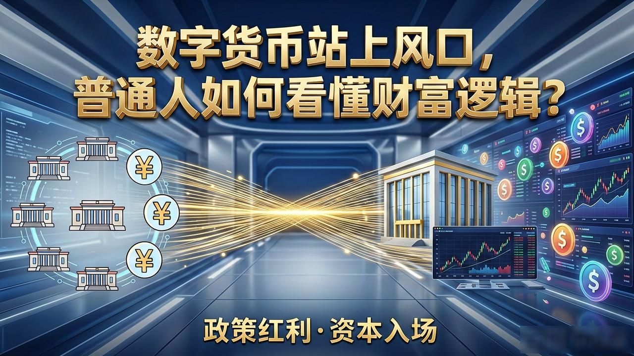 数字货币站上风口，普通人如何看懂财富逻辑？