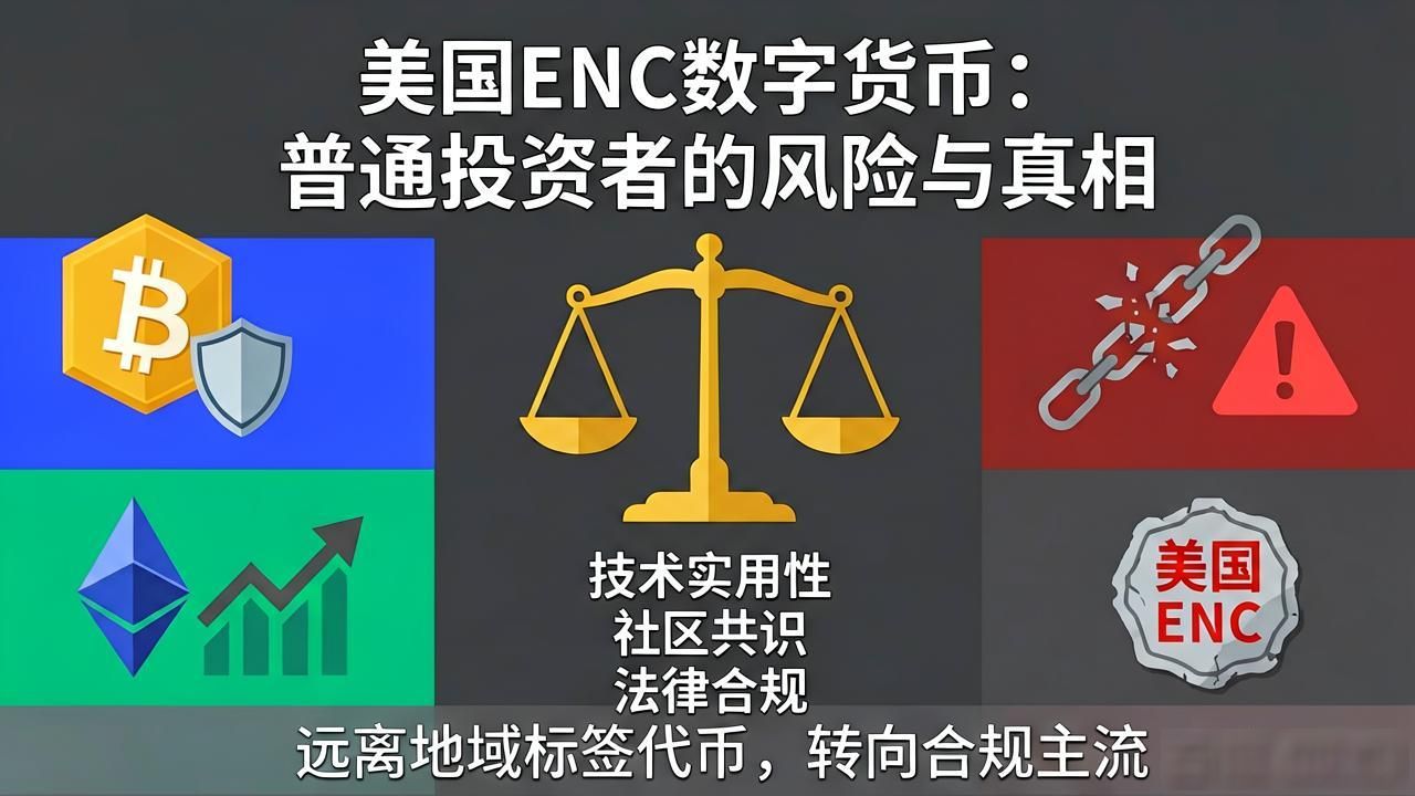 美国ENC数字货币：普通投资者的风险与真相