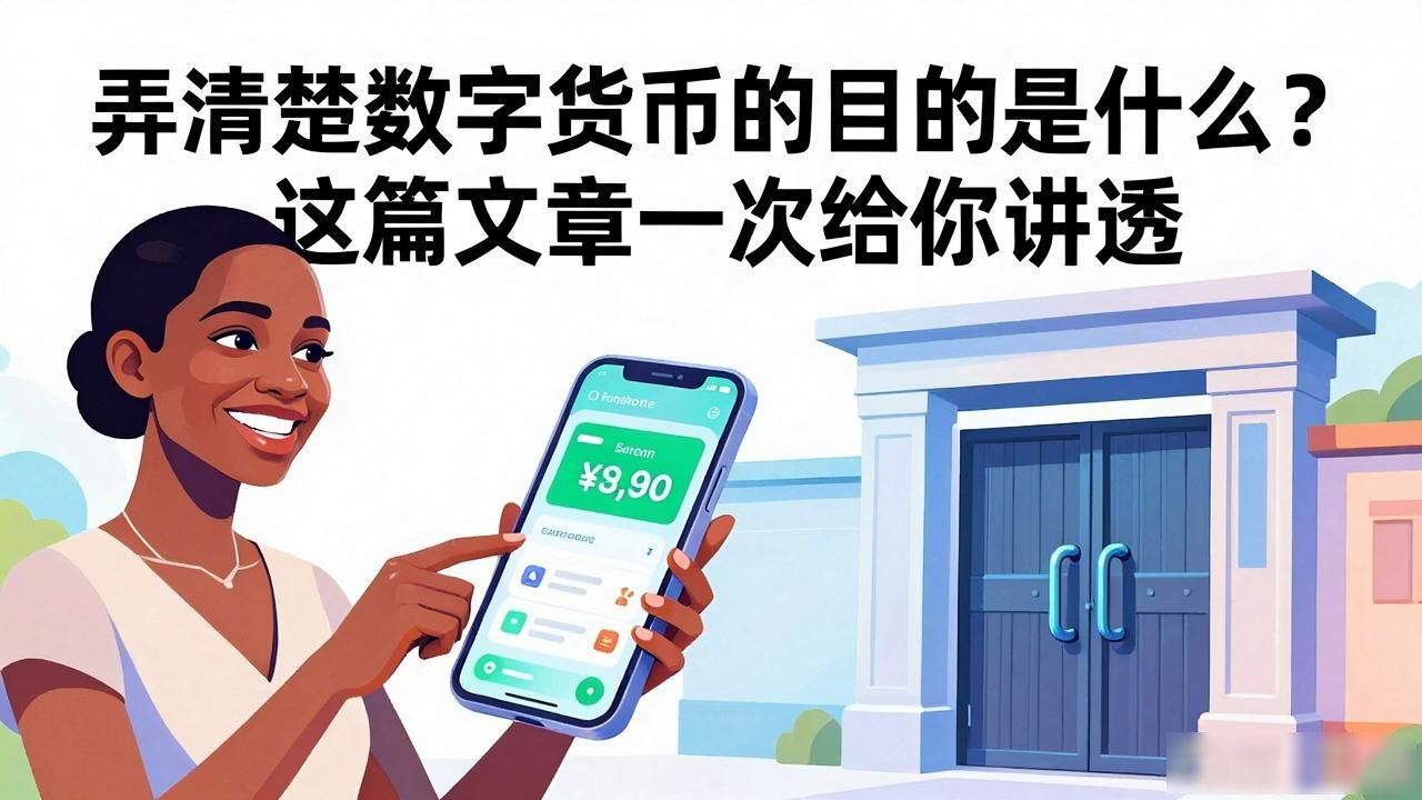弄清楚数字货币的目的是什么？这篇文章一次给你讲透