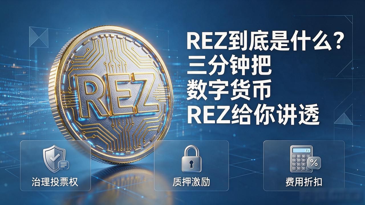 REZ到底是什么？三分钟把数字货币REZ给你讲透