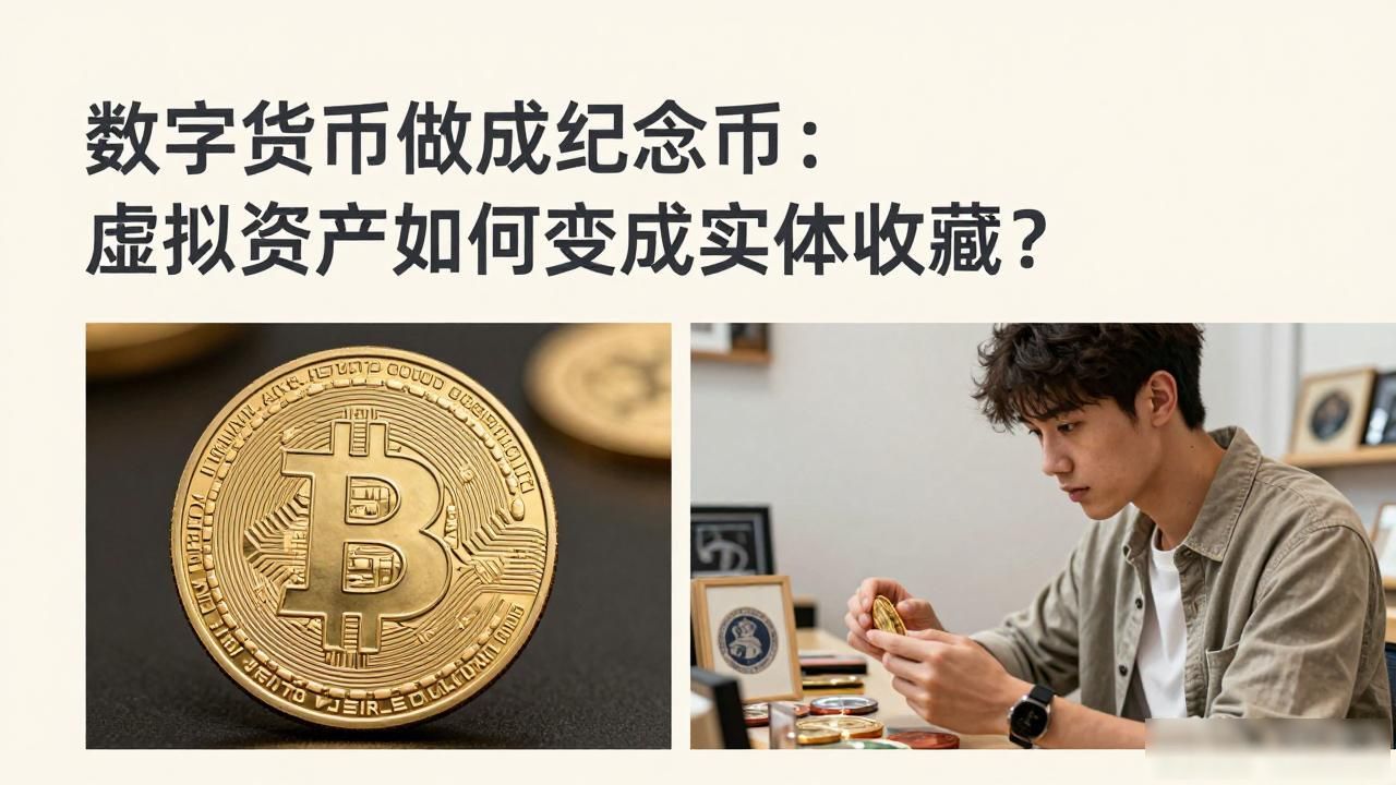 数字货币做成纪念币：虚拟资产如何变成实体收藏？