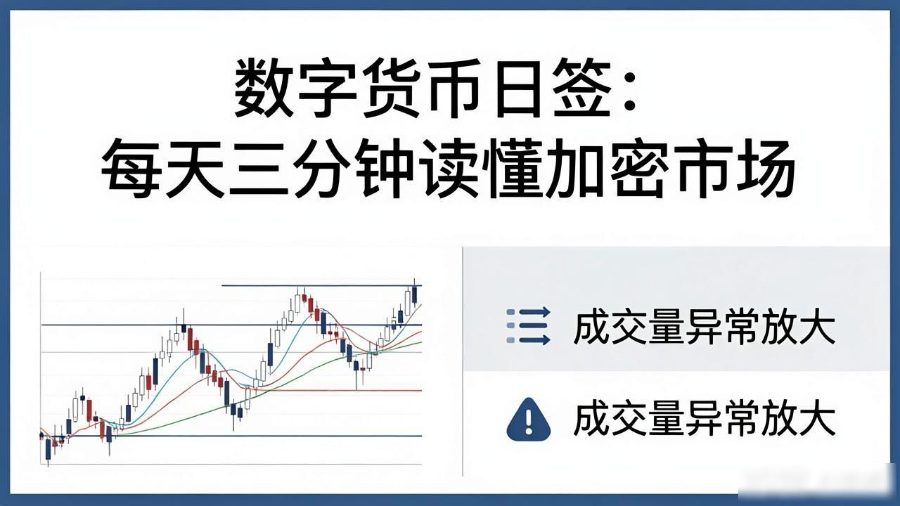 数字货币日签：每天三分钟读懂加密市场
