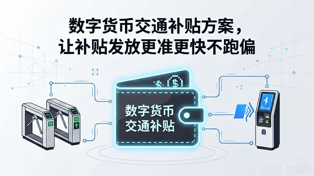 数字货币交通补贴方案，让补贴发放更准更快不跑偏