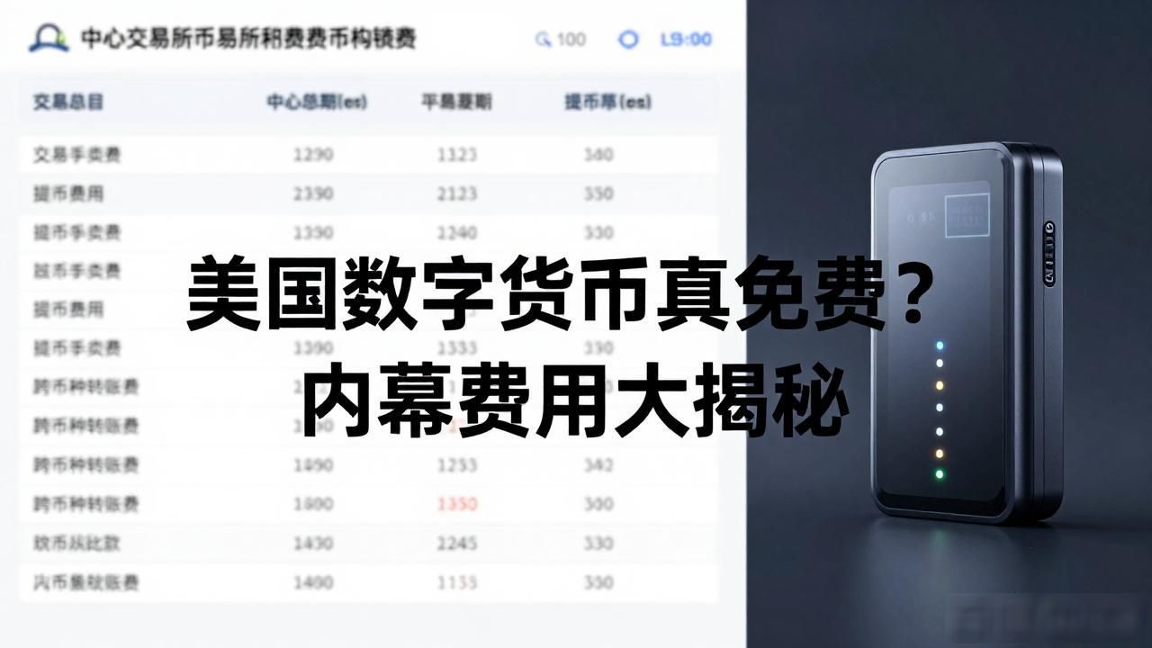 美国数字货币真免费？内幕费用大揭秘
