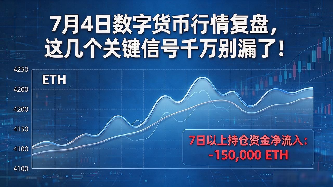 7月4日BTC关键支撑位震荡分析_ETH窄幅震荡链上数据解读_数字货币7月4日