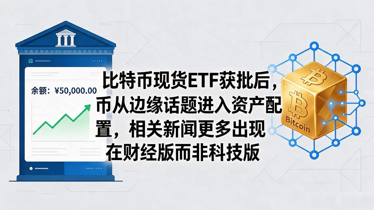 新闻关于数字货币_比特币现货ETF对资产配置的影响_数字人民币试点进展与银行体系衔接