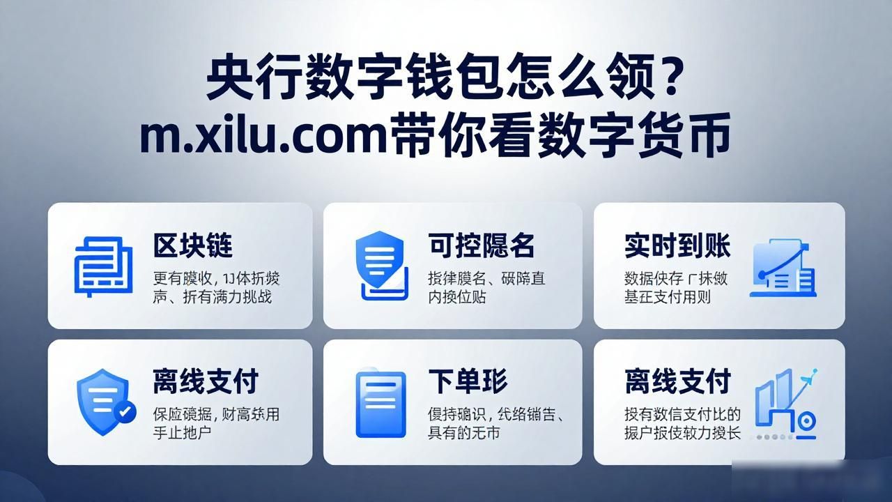 央行数字钱包怎么领？m.xilu.com带你看懂数字货币