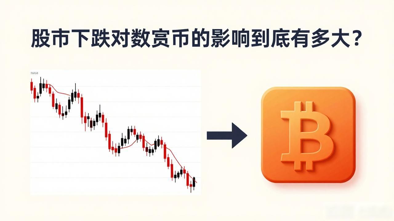 股市下跌对数字货币的影响到底有多大？