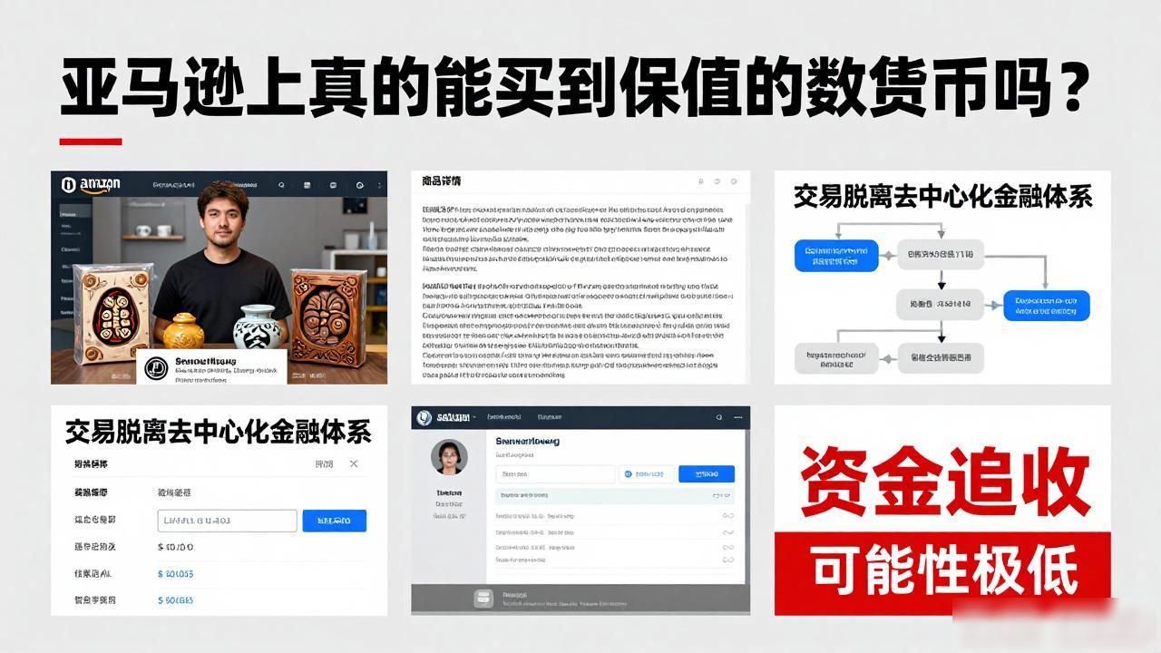 亚马逊上真的能买到保值的数字货币吗？