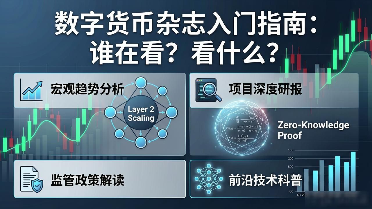 数字货币杂志入门指南：谁在看？看什么？