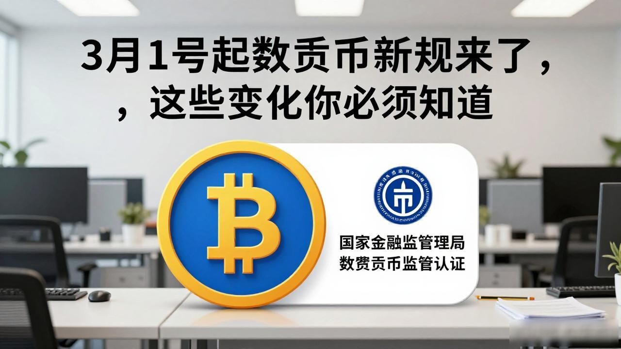3月1号起数字货币新规来了，这些变化你必须知道