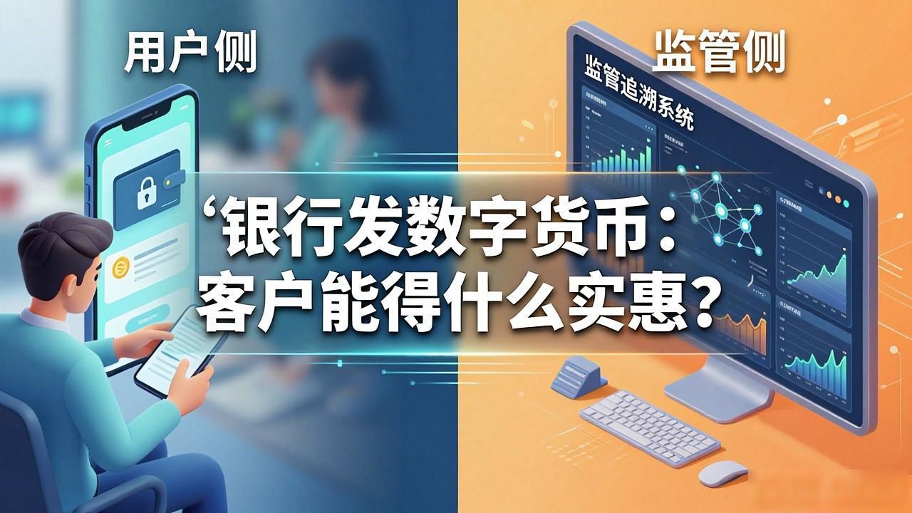 银行发数字货币：客户能得什么实惠？
