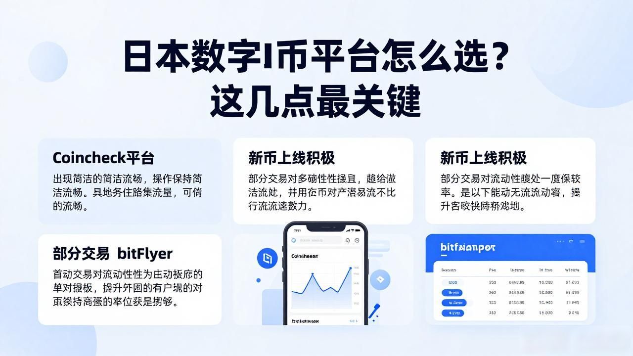 日本数字货币平台怎么选？这几点最关键