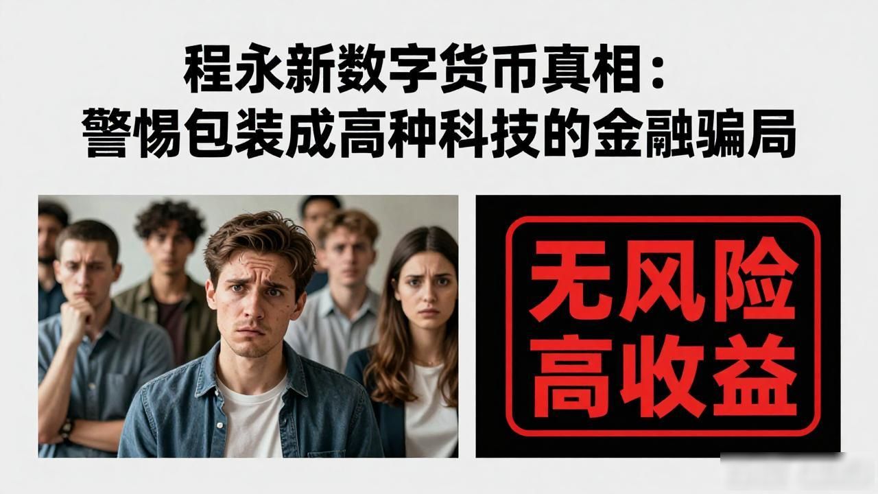 程永新数字货币真相：警惕包装成高科技的金融骗局