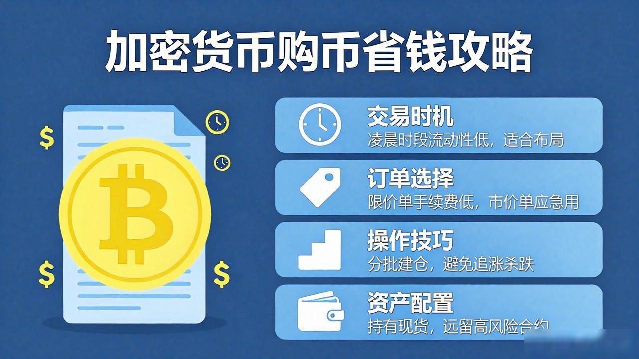 加密货币新手购币省钱攻略：交易所对比与交易技巧全解析