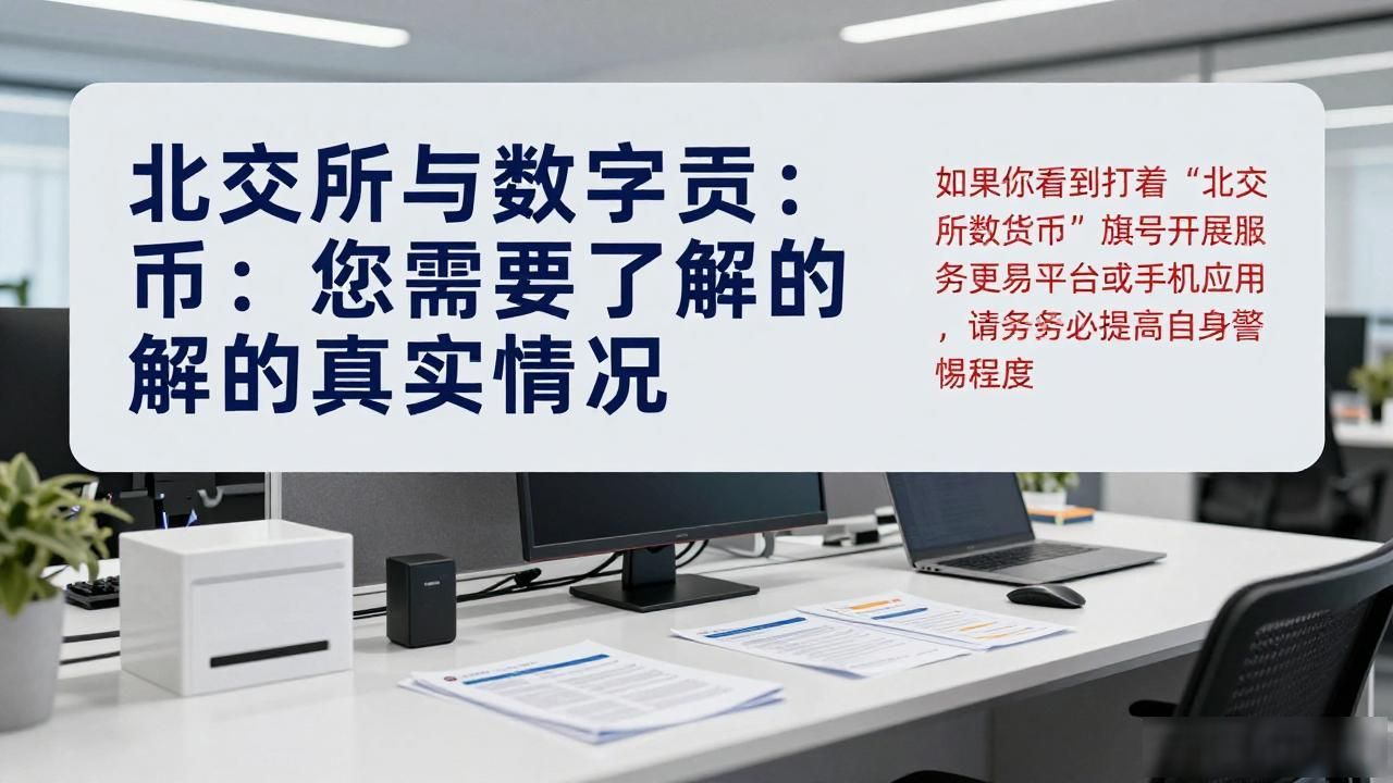 北交所与数字货币：您需要了解的真实情况