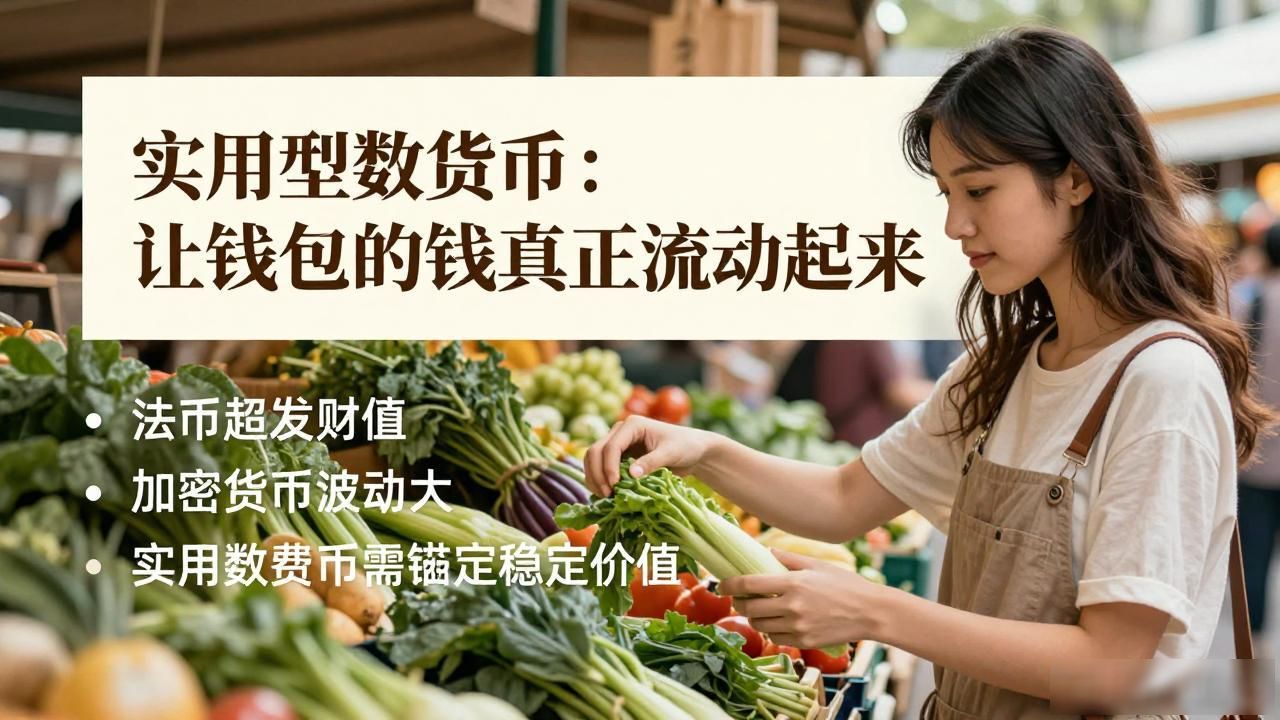 实用型数字货币：让钱包里的钱真正流动起来