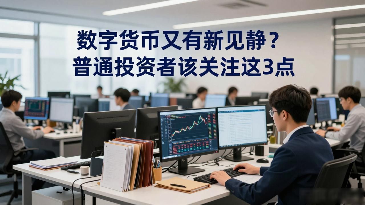 数字货币又有新动静？普通投资者该关注这3点