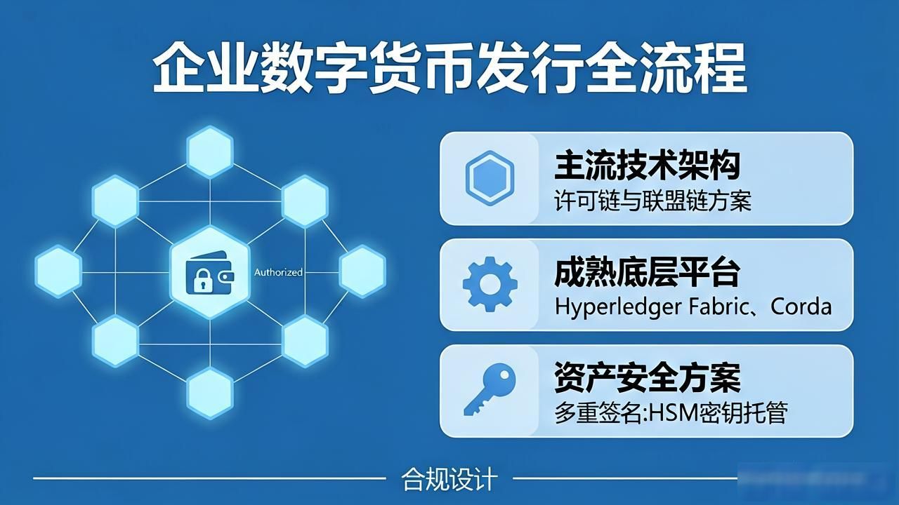企业发行数字货币模型方案：从设计到合规全流程解析