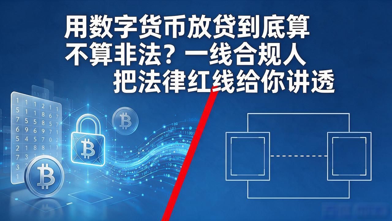 用数字货币放贷到底算不算非法？一线合规人把法律红线给你讲透