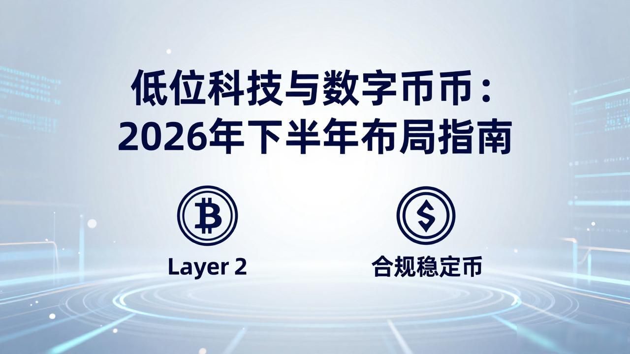 低位科技与数字货币：2026年下半年布局指南