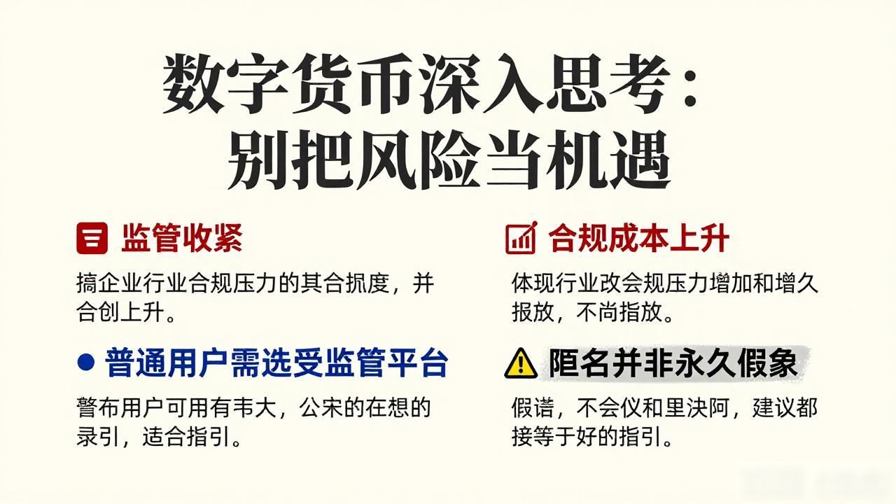 数字货币深入思考：别把风险当机遇