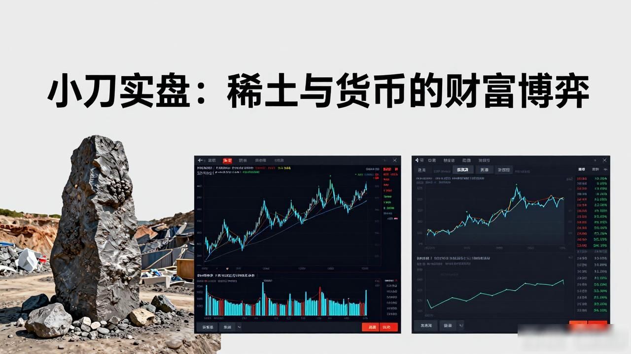 小刀实盘：稀土与数字货币的财富博弈