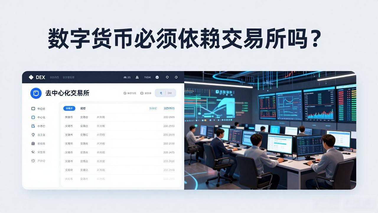 数字货币必须依赖交易所吗？