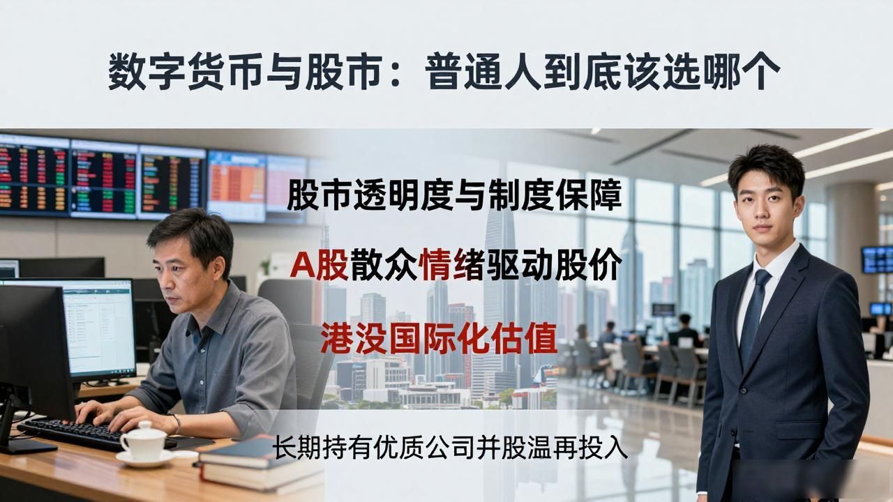 数字货币与股市：普通人到底该选哪个