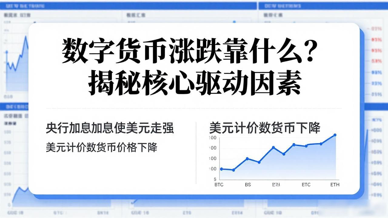 数字货币涨跌靠什么？揭秘核心驱动因素