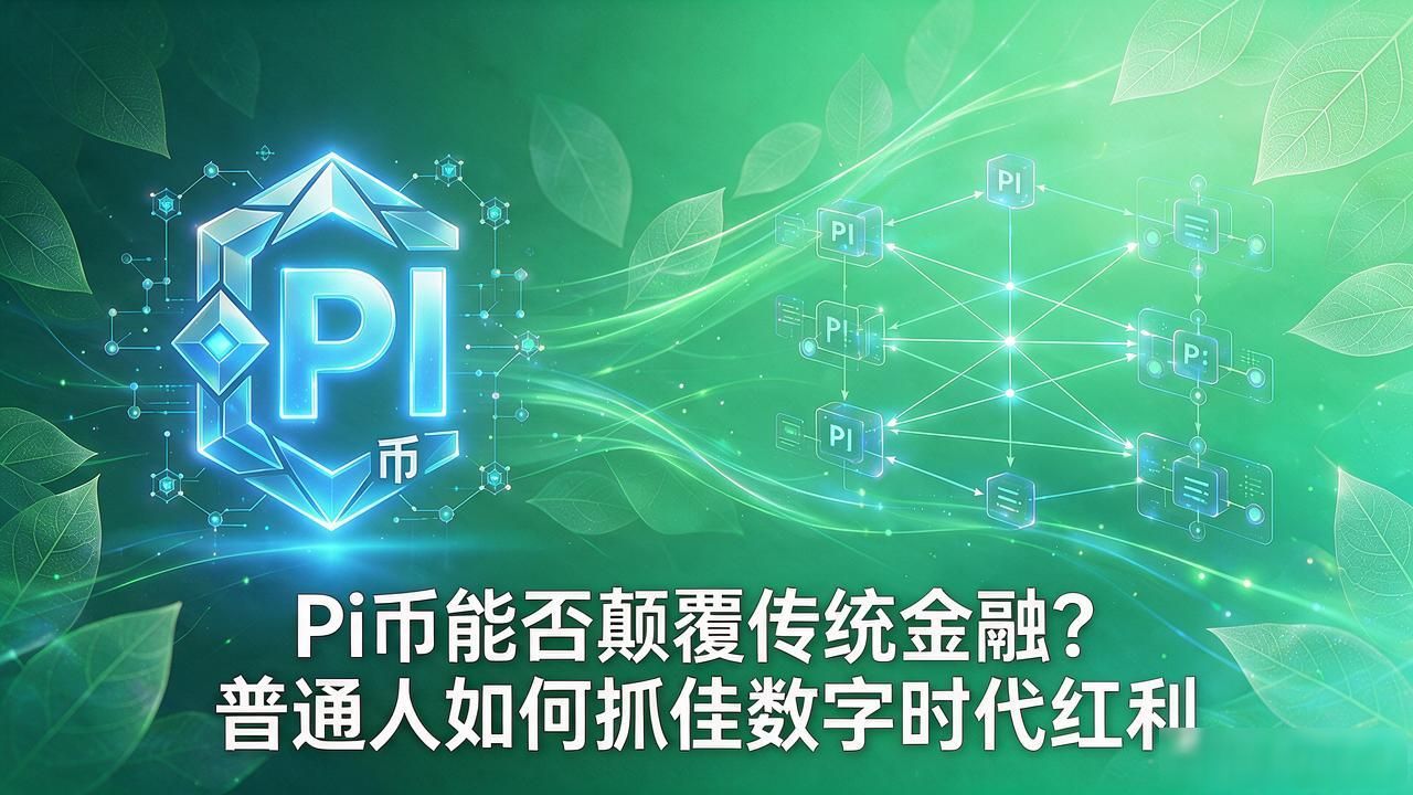 Pi币能否颠覆传统金融？普通人如何抓住数字时代红利