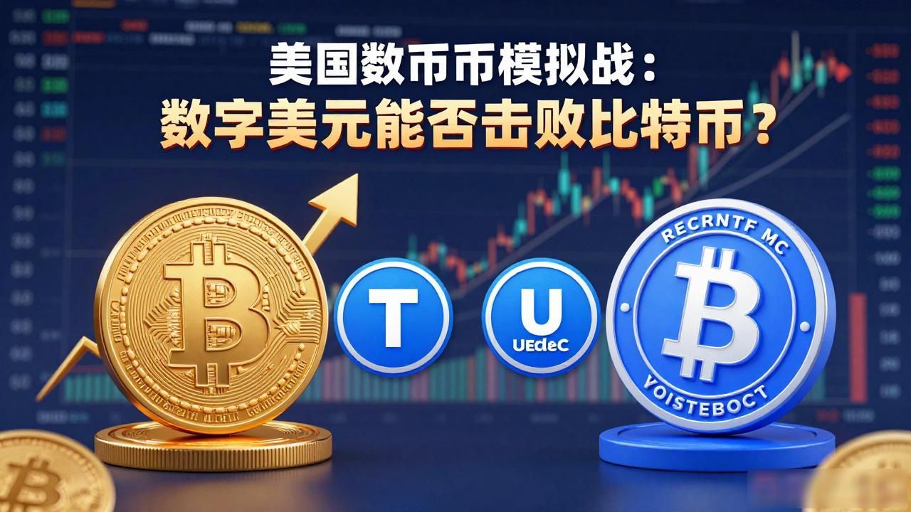 美国数字货币模拟战：数字美元能否击败比特币？