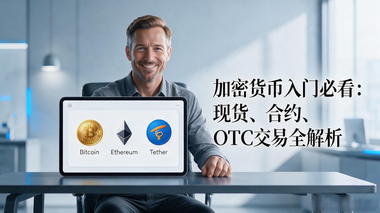 加密货币入门必看：现货、合约、OTC交易全解析