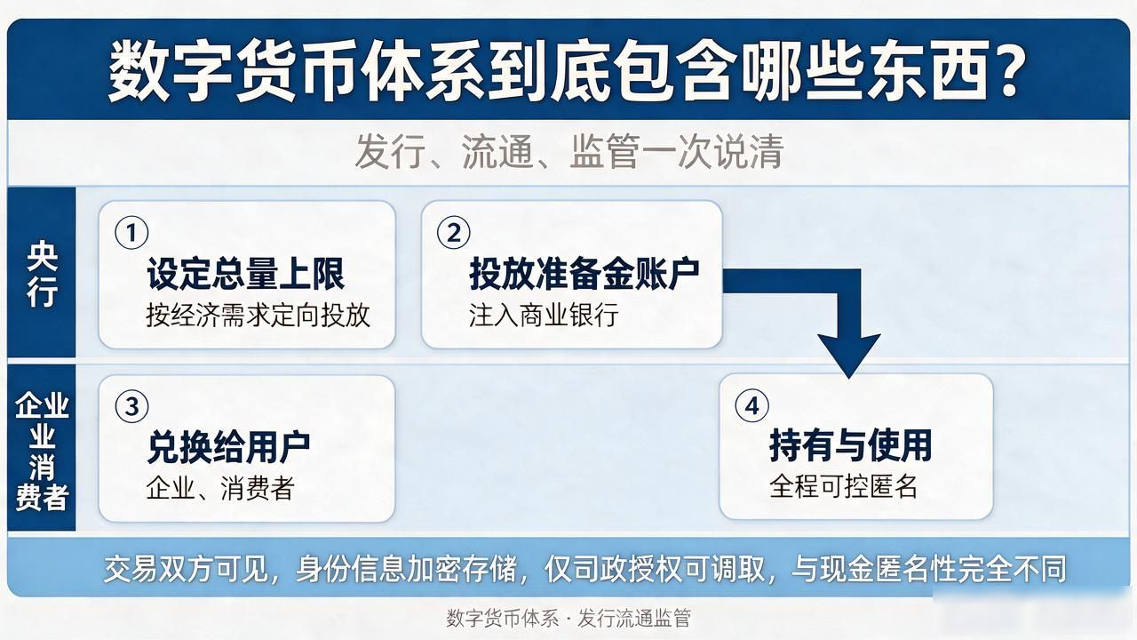 数字货币体系到底包含哪些东西？发行、流通、监管一次说清