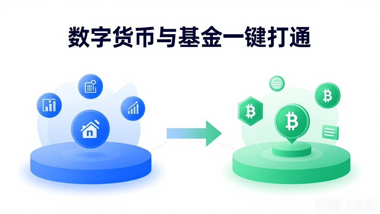 数字货币与基金一键打通