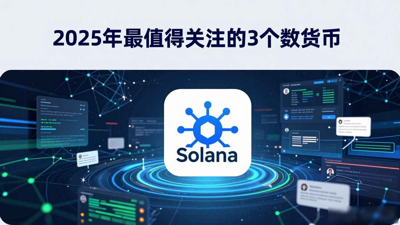 2025年最值得关注的3个数字货币