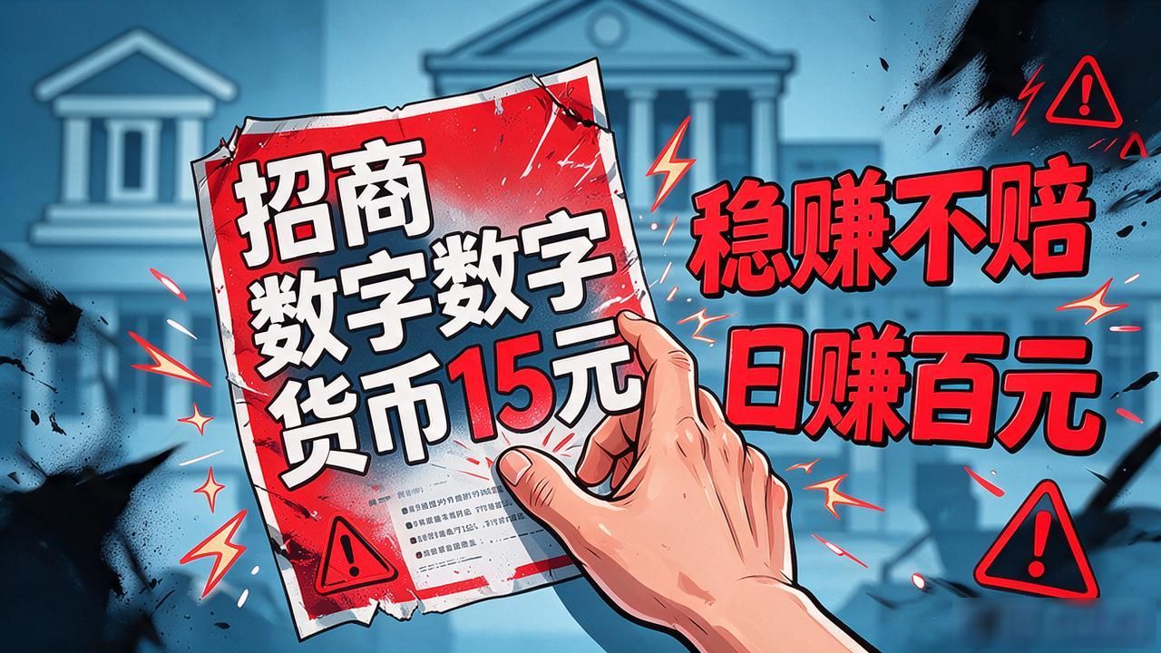 招商数字货币15元？警惕！别让"高收益"骗了你的血汗钱
