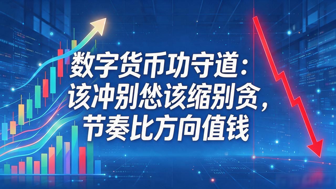 数字货币功守道：该冲别怂该缩别贪，节奏比方向值钱