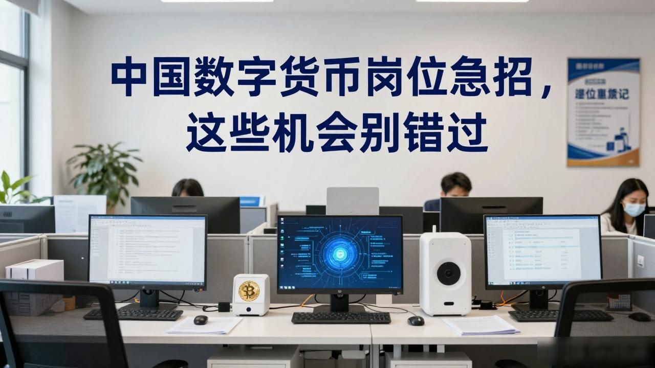 中国数字货币岗位急招，这些机会别错过