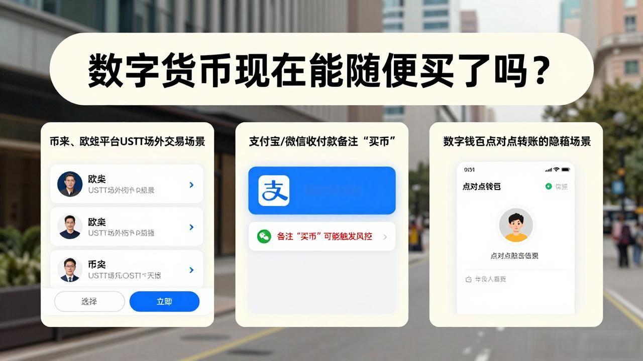 数字货币现在能随便买了吗？