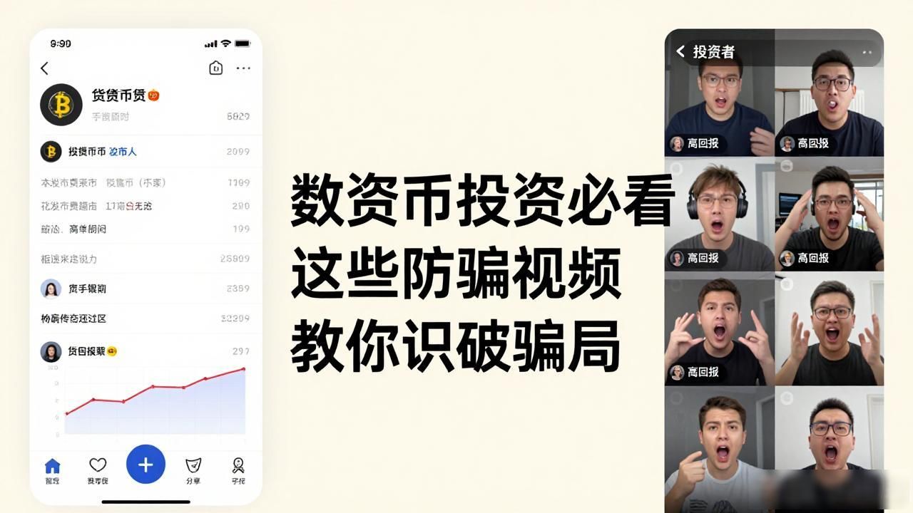 数字货币投资必看：这些防骗视频教你识破骗局