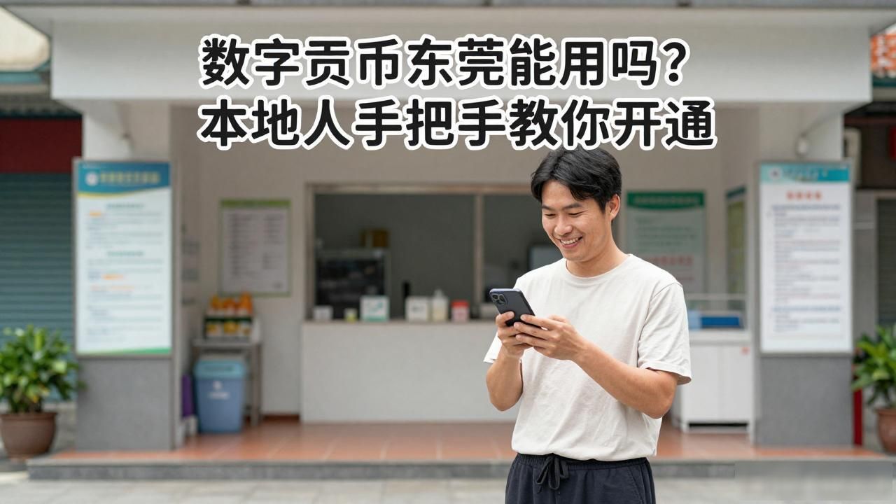 数字货币东莞能用吗？本地人手把手教你开通