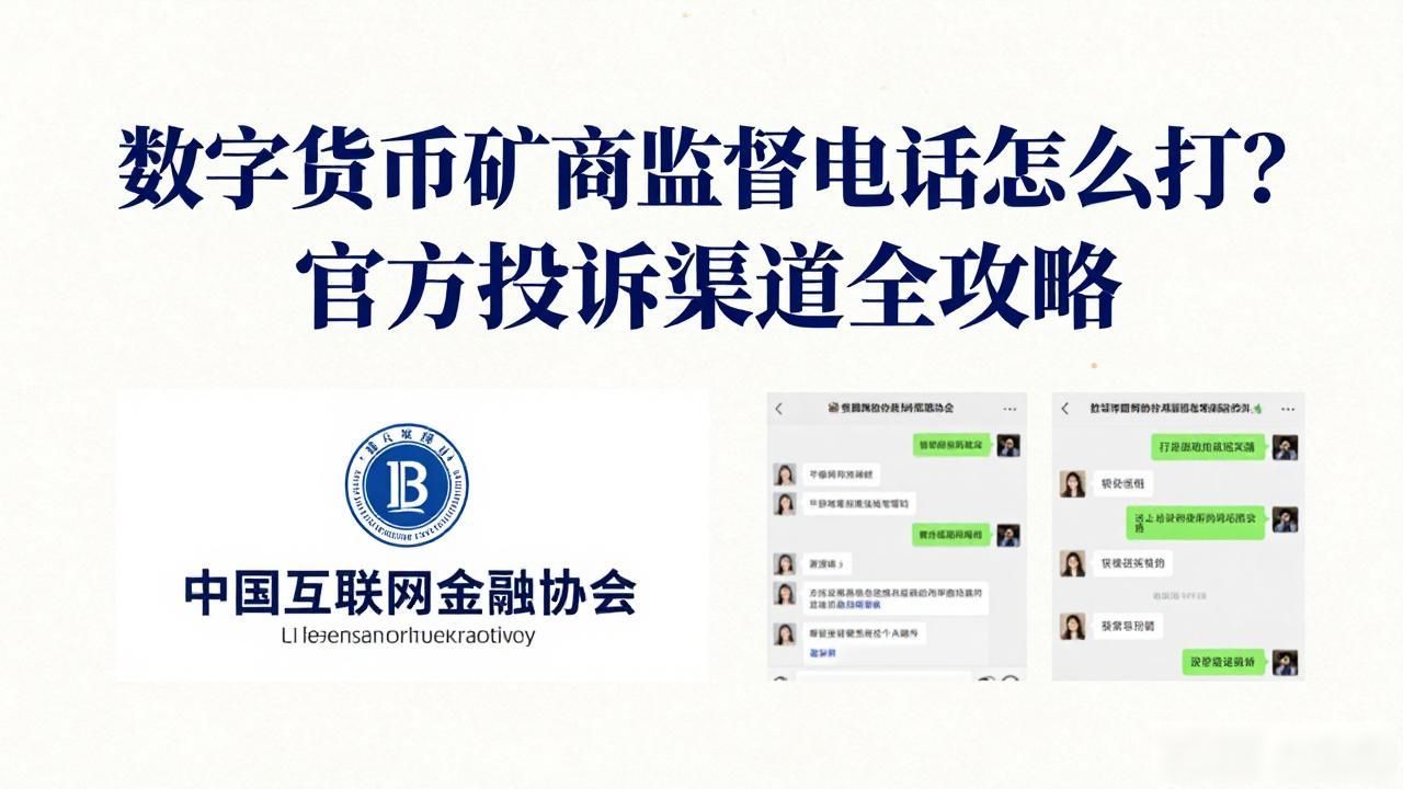 数字货币矿商监督电话怎么打？官方投诉渠道全攻略