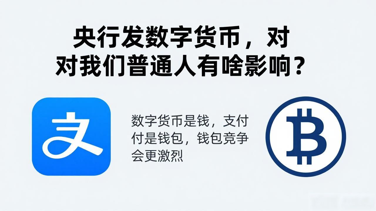 央行发数字货币，对我们普通人有啥影响？